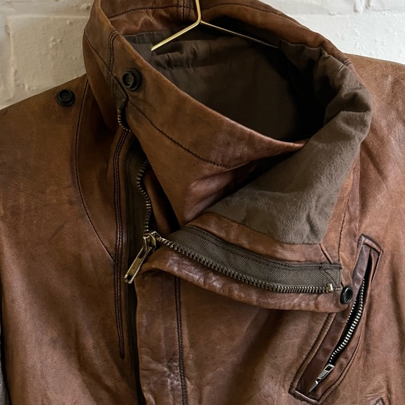 Rick Owens Leather Jacket - Picture 10 of 15